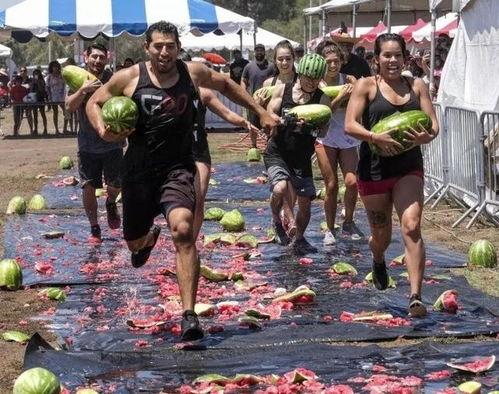 吃瓜拔河,趣味横生的夏日竞技盛宴